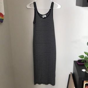 H&M Horizontal Striped Bodycon
